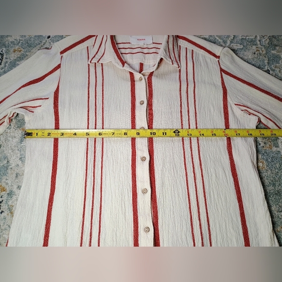 XiRENA | Scout Button Down Shirt | Burnt Cloud | Size S - Picture 3 of 7